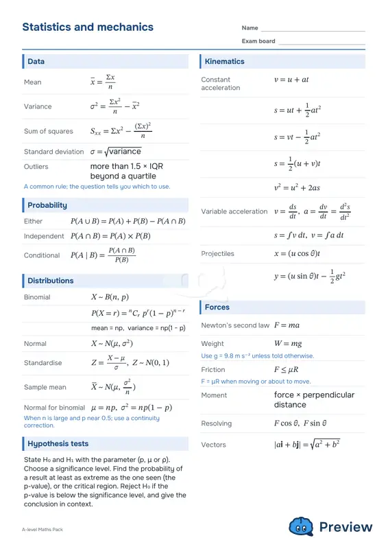 الصفحة 4: Statistics and mechanics