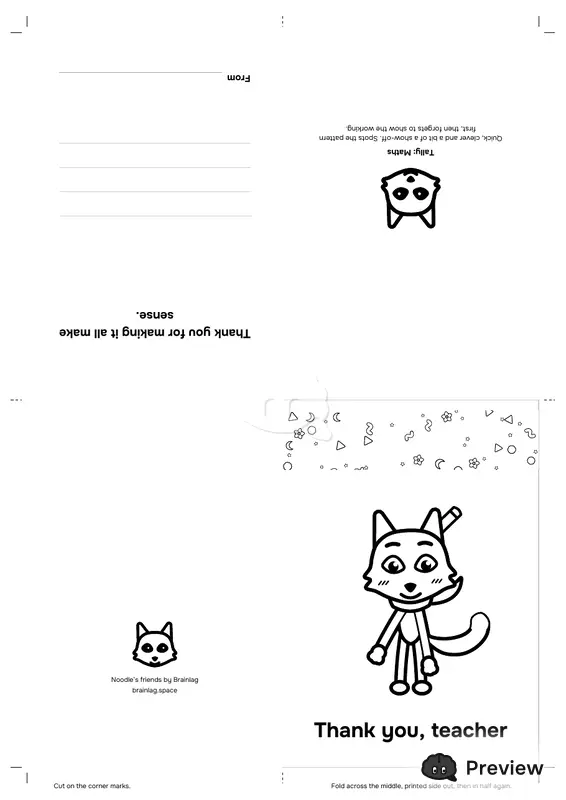 Sayfa 2: Thank you, teacher (with Tally)