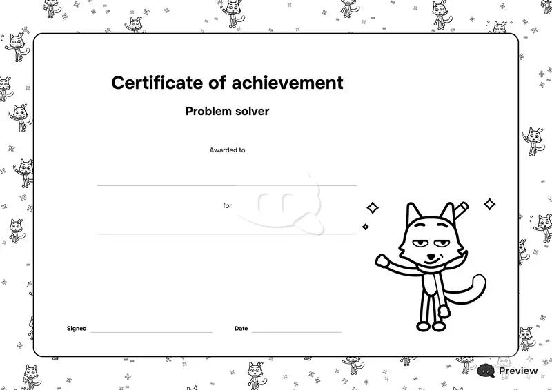 Reward certificates, ön yüz