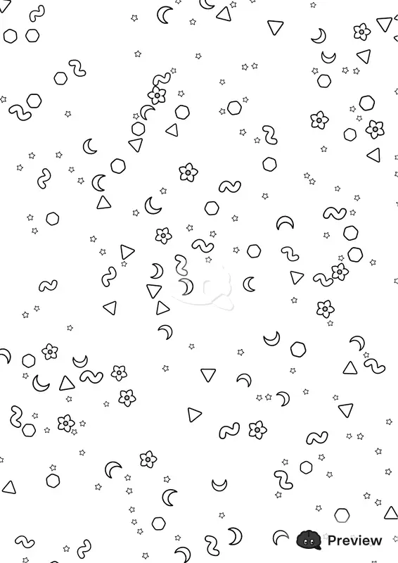 الصفحة 3: Shape confetti
