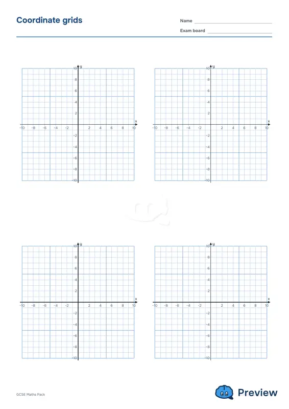第 5 页：Coordinate grids