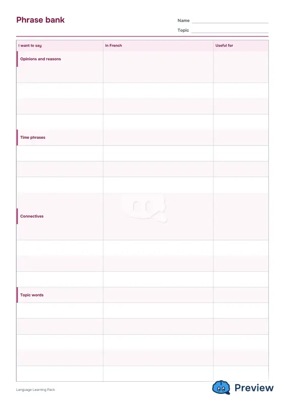 第 5 页：Phrase bank