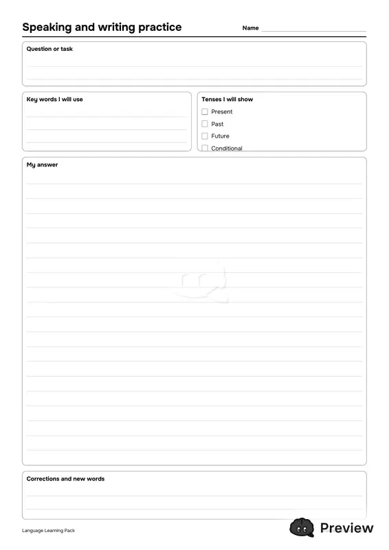 第 6 页：Speaking and writing practice