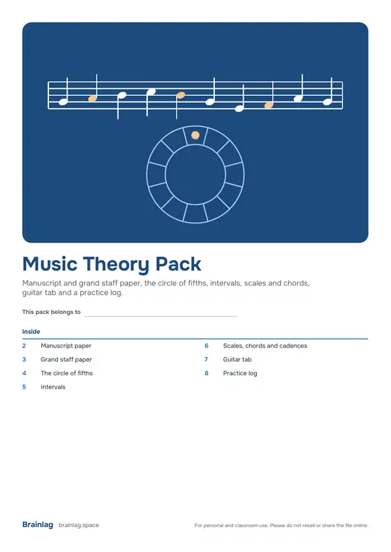 Music Theory Pack的封面