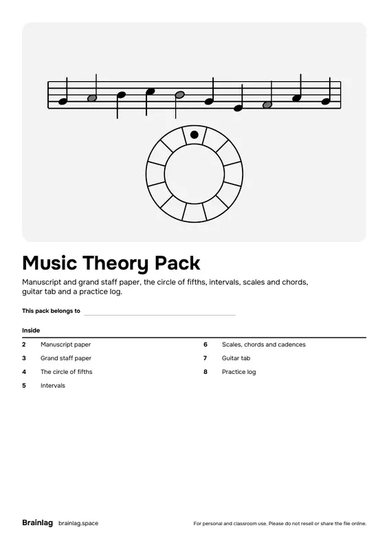 Music Theory Pack的封面
