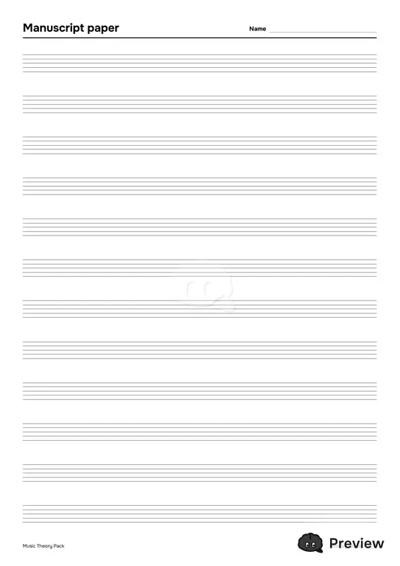 第 2 页：Manuscript paper