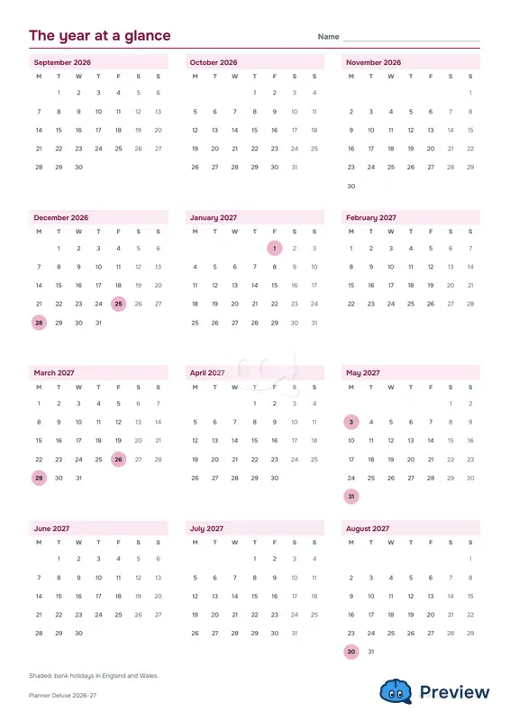 पेज 2: The year at a glance