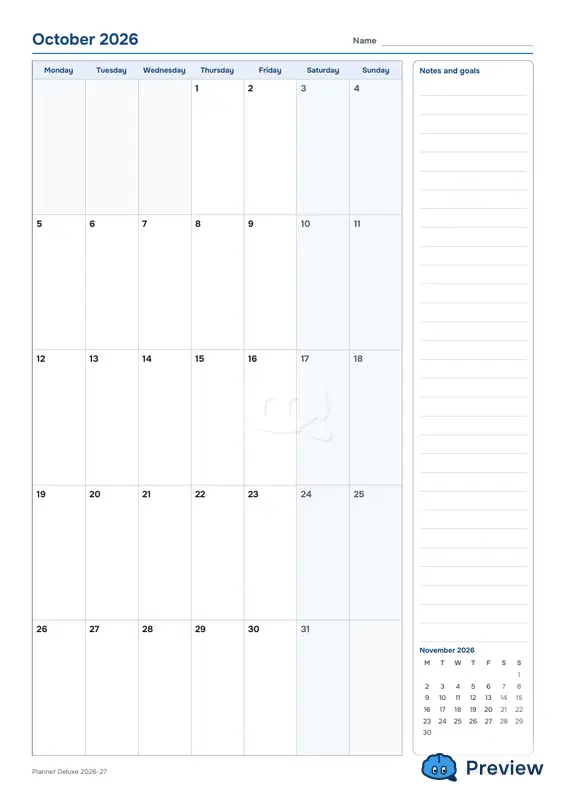 第 5 页：October 2026
