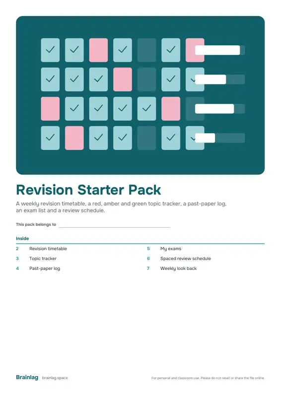 Titelseite: Lernstart-Paket